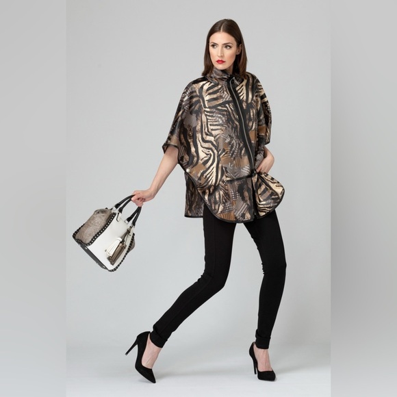 Joseph Ribkoff Jackets & Blazers - Joseph Ribkoff Animal Print Jacket sz US 14